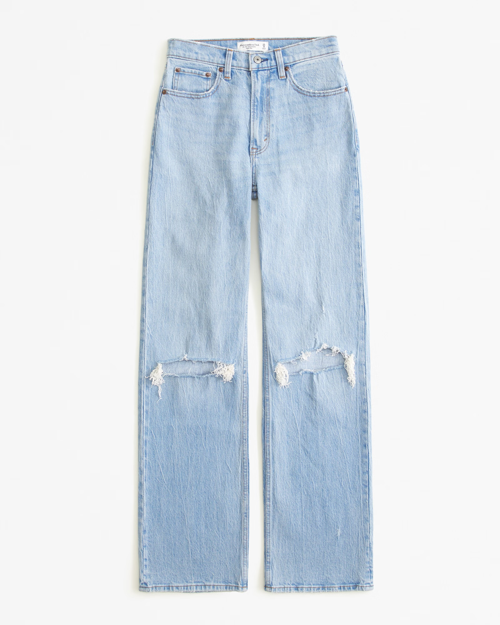 Women's High Rise 90s Relaxed Jean | Women's Bottoms | Abercrombie.com | Abercrombie & Fitch (US)