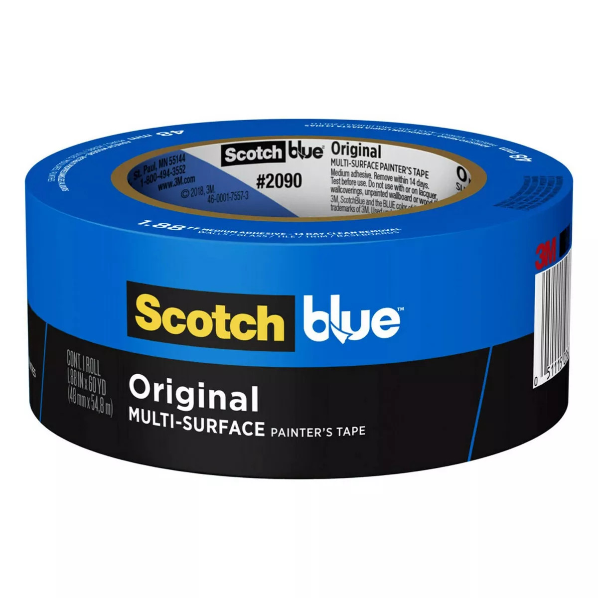 Scotch-Blue Original Multi-Surface Painter's Tape 1.88'' x 60yd: Adhesive Masking Tape for Paint ... | Target