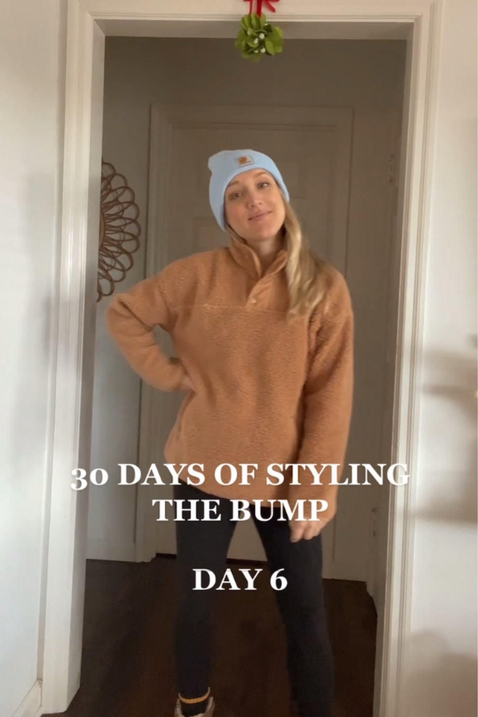 The best teddy quarter button up 🤎

#LTKbump #LTKsalealert #LTKbaby