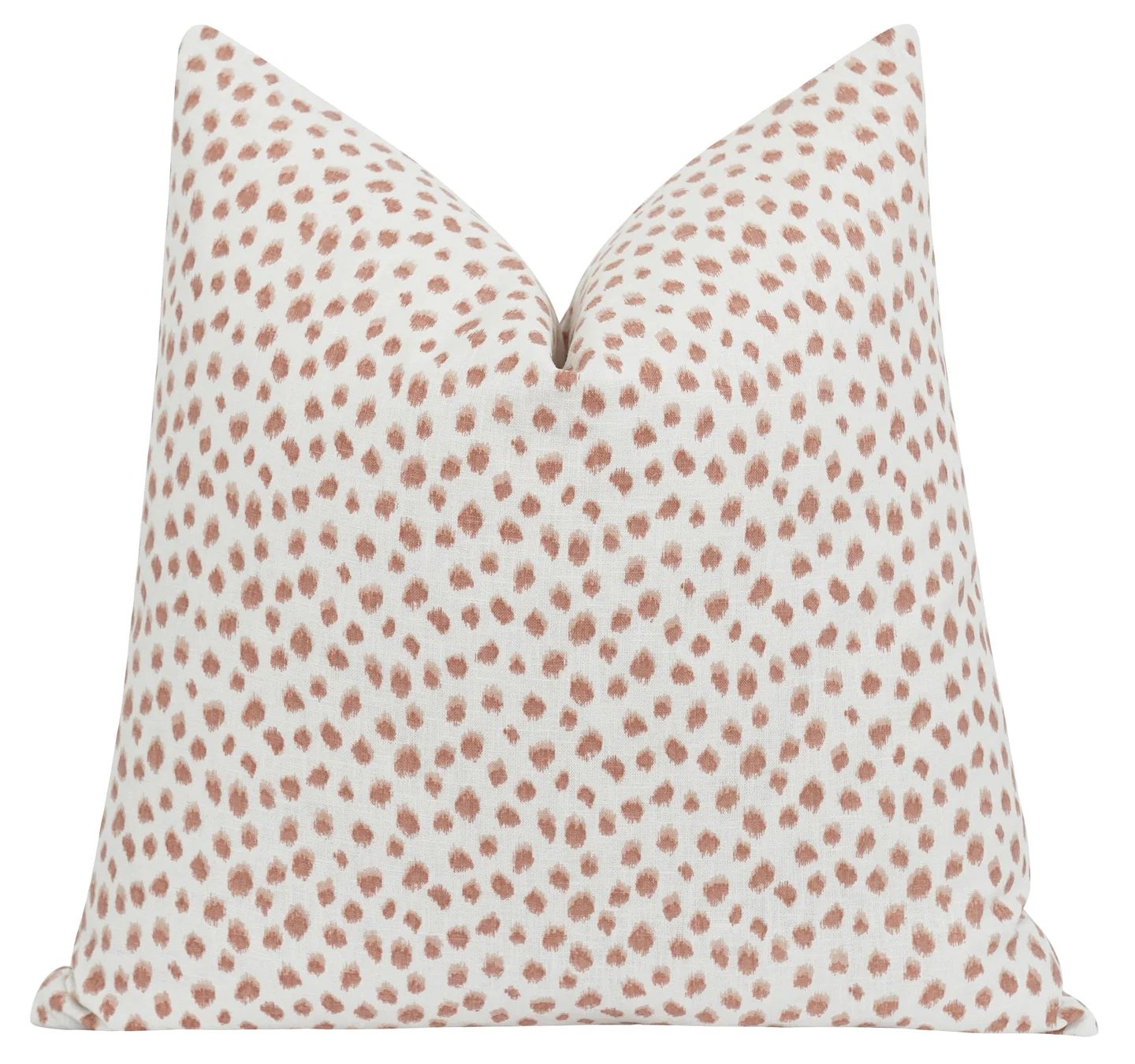 Colfax Earthy Blush Leopard Pillow | Land of Pillows