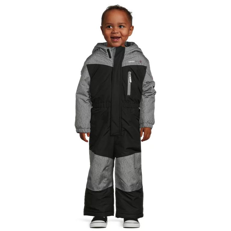 Swiss Tech Toddler Unisex Snowsuit with Hood, Size 2T-5T | Walmart (US)