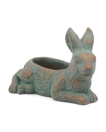 10.25X7.5in Terracotta Indoor Rabbit Planter | Marshalls