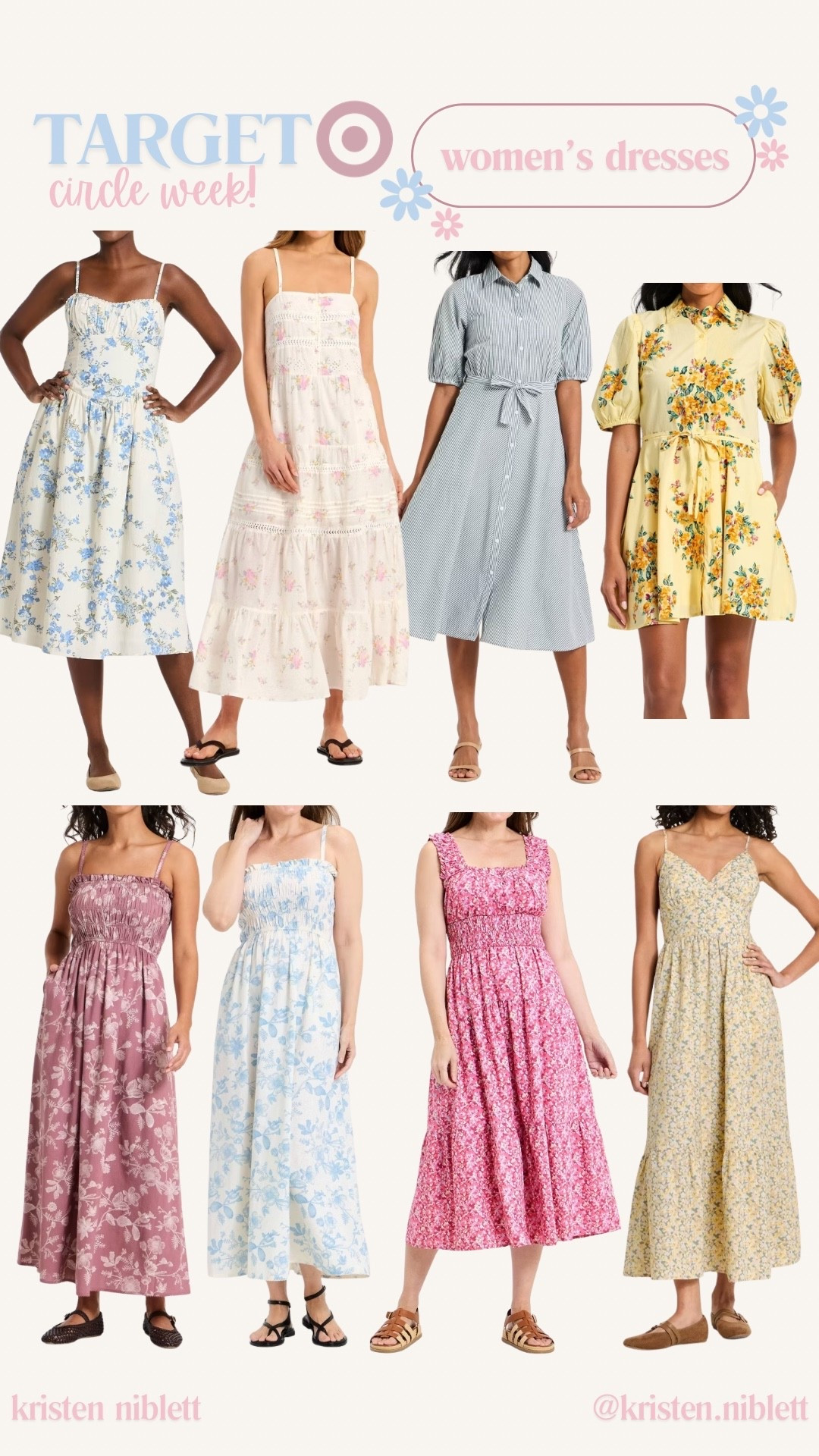 TARGET CIRCLE WEEK!
40% off deals! Shop these gorgeous Spring dresses, perfect for Easter, Mother’s Day, vacation, family photos, etc! 🌸

#LTKSaleAlert #LTKSeasonal #LTKootd