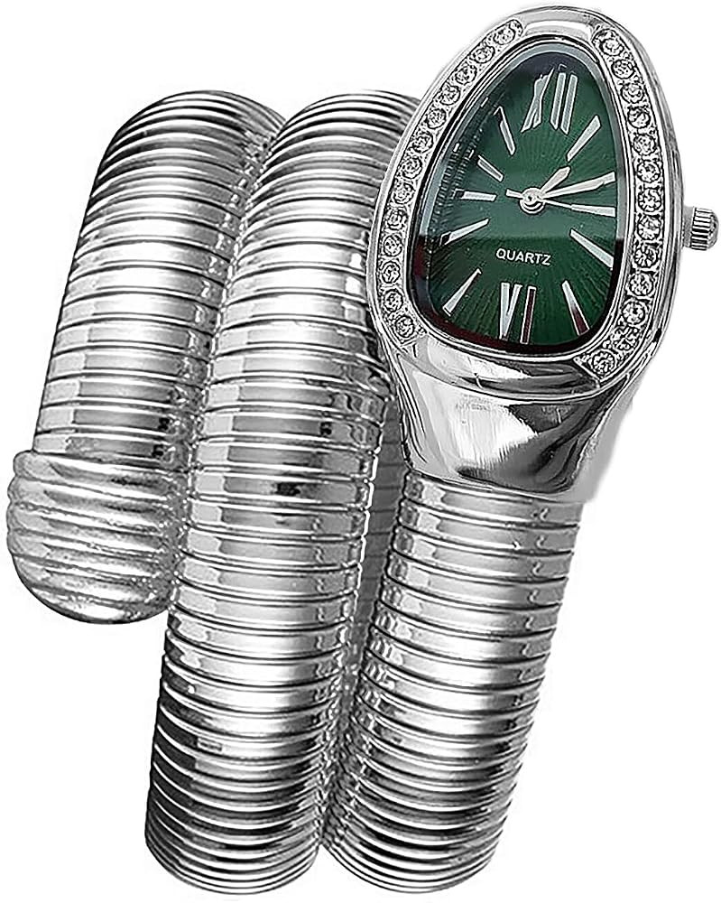 Snake Watches for Women, Snake Watch, Snake Shape Bangle Watches, Women's Dressing Snake Shape Br... | Amazon (US)