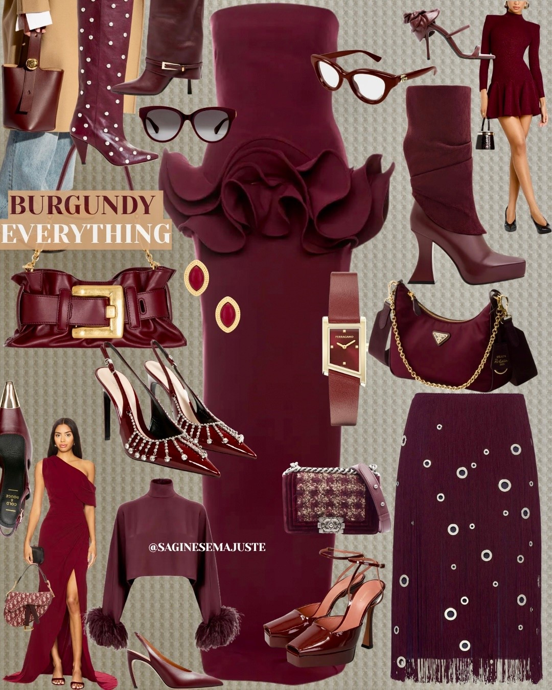 BURGUNDY EVERYTHING😍😍😍

#LTKfall #LTKstyletip