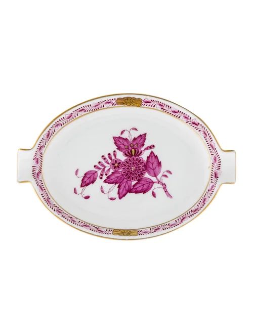 Herend Chinese Bouquet Ashtray - Decor & Accessories -
          HND25079 | The RealReal | The RealReal