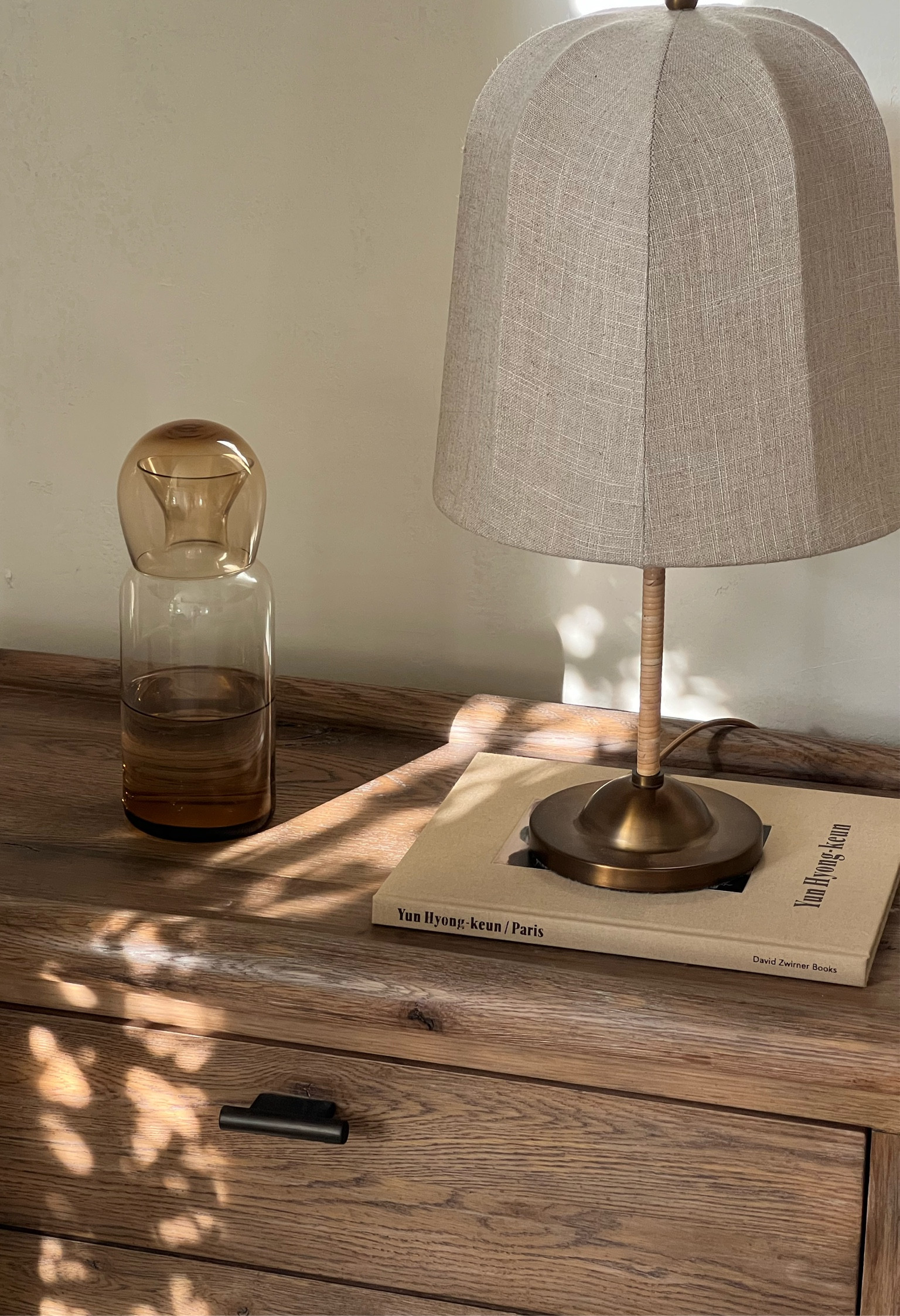 cute little bedside carafe 🤎