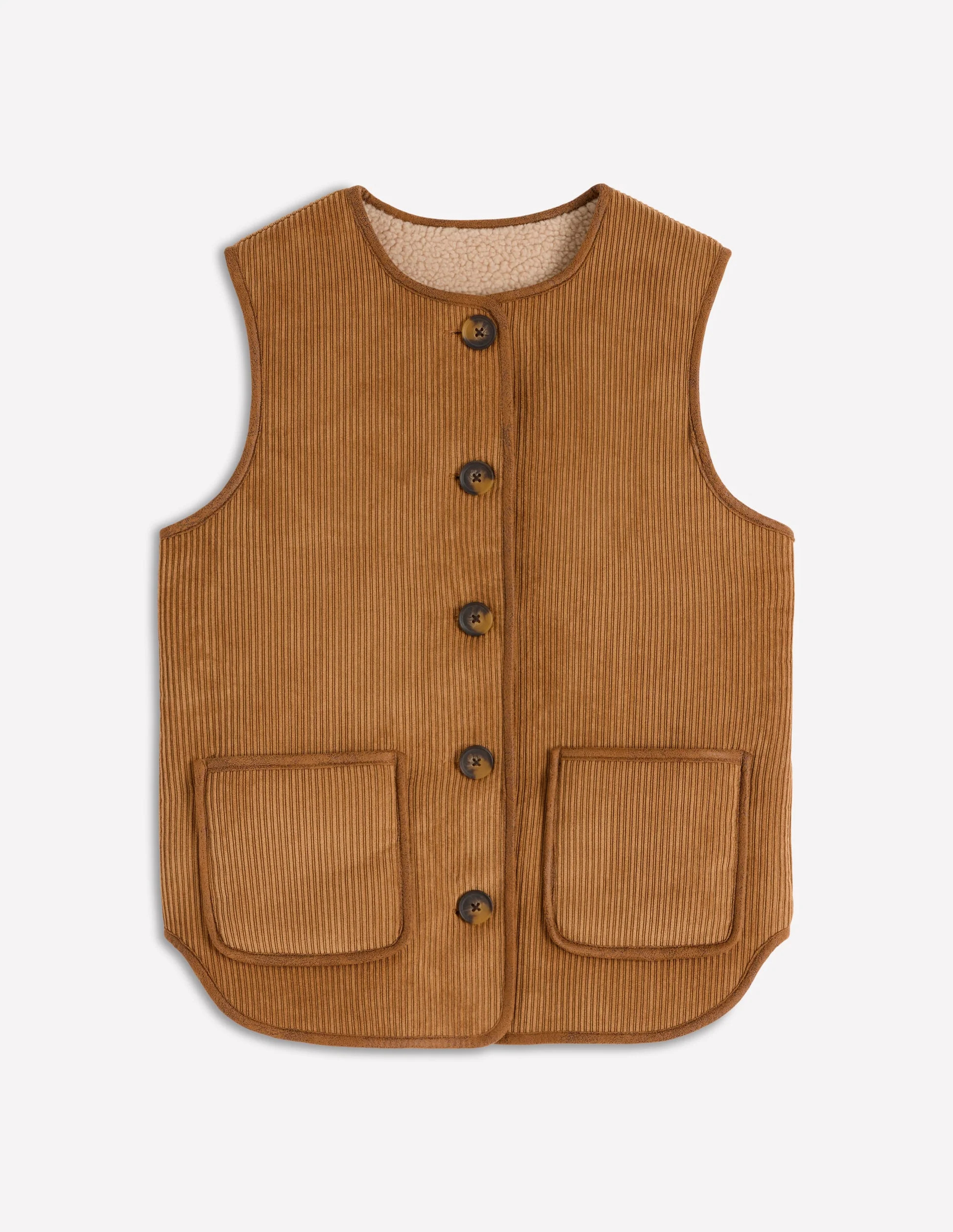 Clerkenwell Wendeweste-Haselnussbraun, Naturbelassen | Boden DE