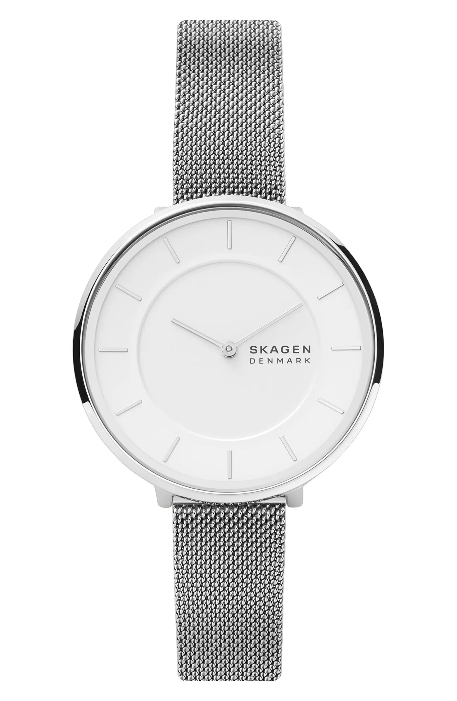 Gitte Round Mesh Strap Watch, 38mm | Nordstrom