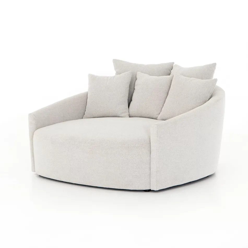 Chloe Media Lounger Delta Bisque | Gracious Style