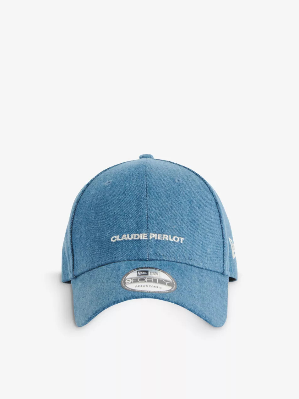 Claudie Pierlot x New Era logo-embroidered woven cap | Selfridges
