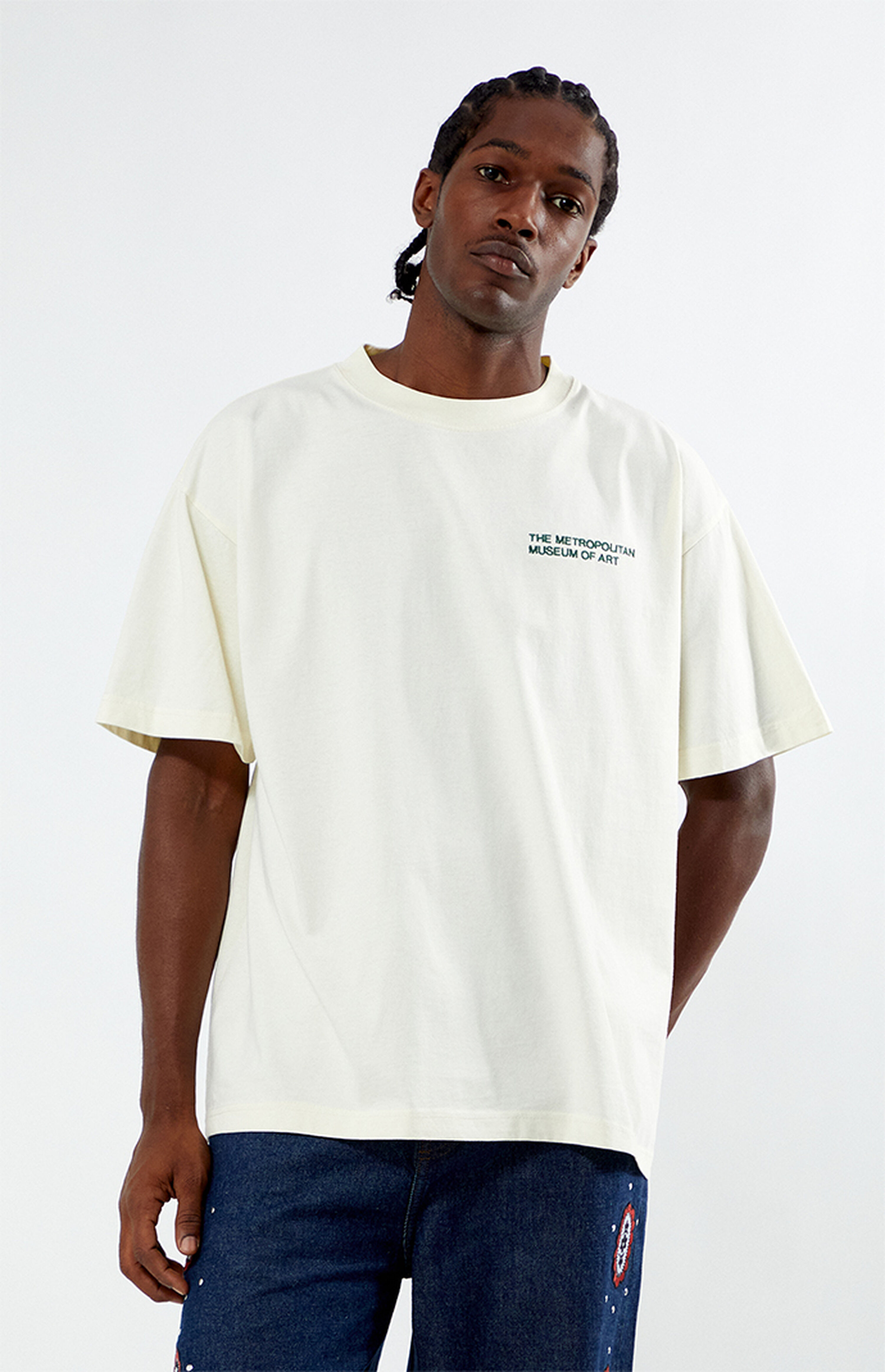 The Met x PacSun Sydenham Teak Edwards Winged Passionflower T-Shirt | PacSun