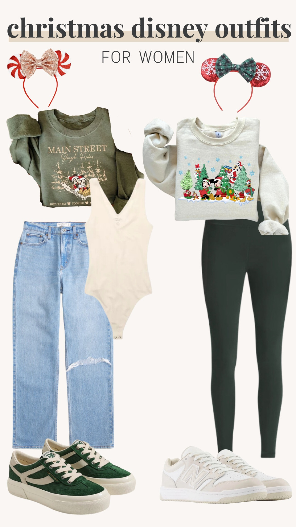 Christmas Disney outfits! 


Women’s Disney outfits, Disney world, land, sneakers, jeans, leggings, Mickey Mouse sweatshirt 

#LTKFindsUnder50 #LTKStyleTip #LTKTravel