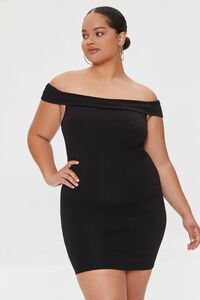 Plus Size Off-the-Shoulder Dress | Forever 21 (US)