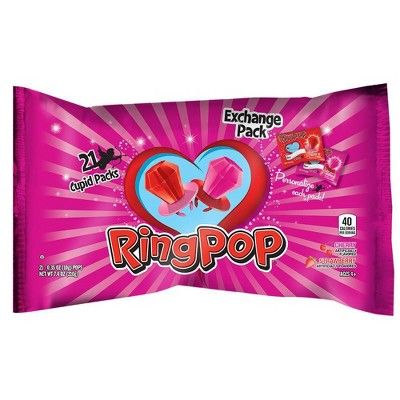 Ring Pop Valentine&#39;s Laydown Bag - 7.4oz/21ct | Target