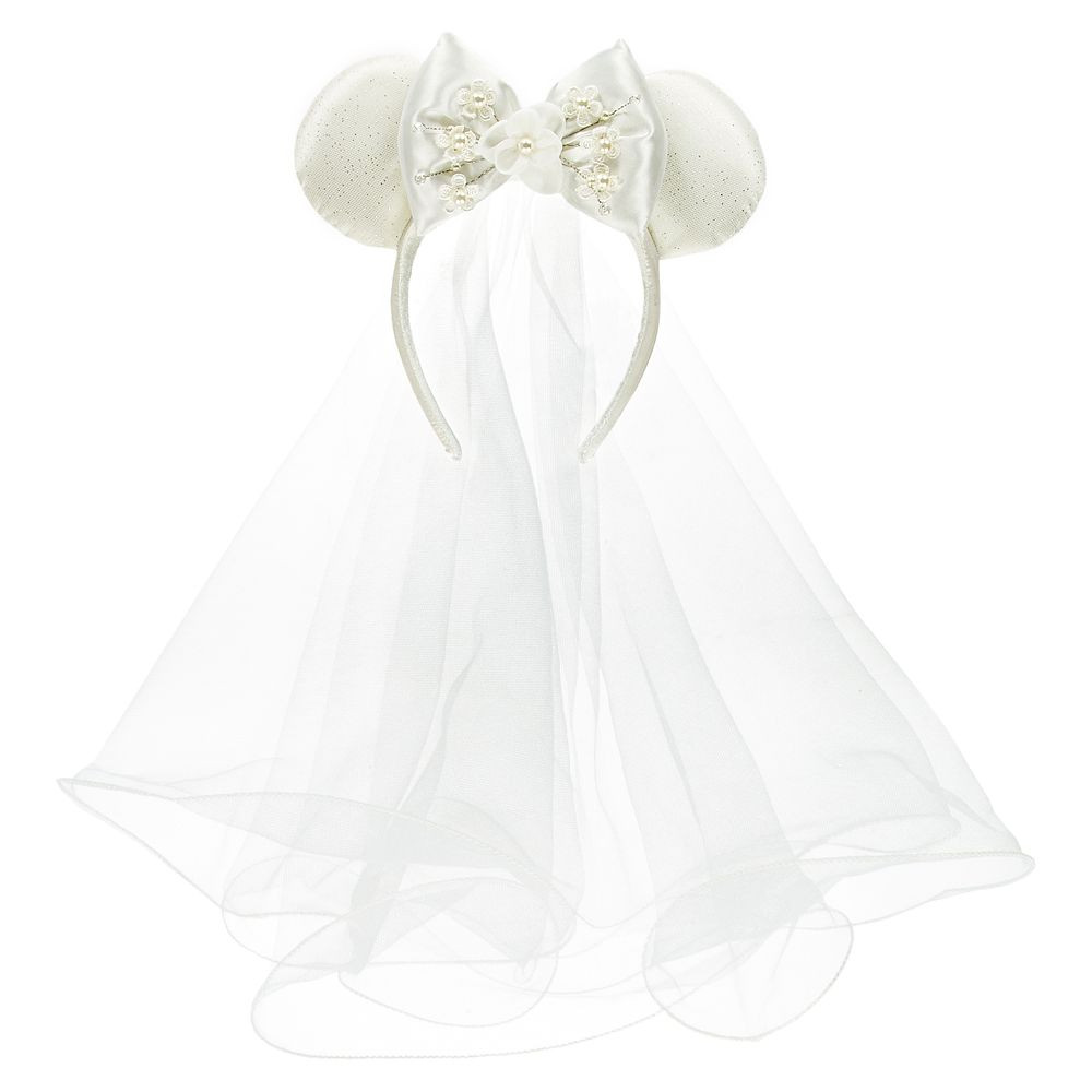 Minnie Mouse Bride Ear Headband | Disney Store