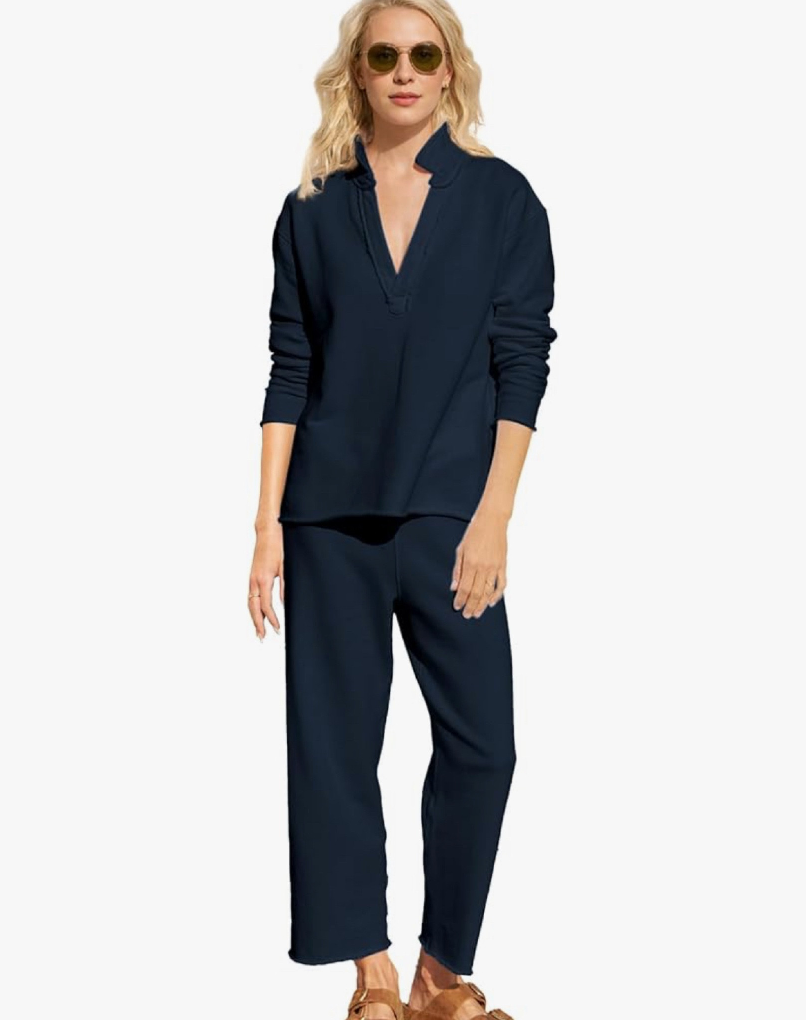 Love the look of this Amazon matching set - would wear for travel! Thinking about ordering for postpartum life  

#LTKStyleTip #LTKBump #LTKFindsUnder50