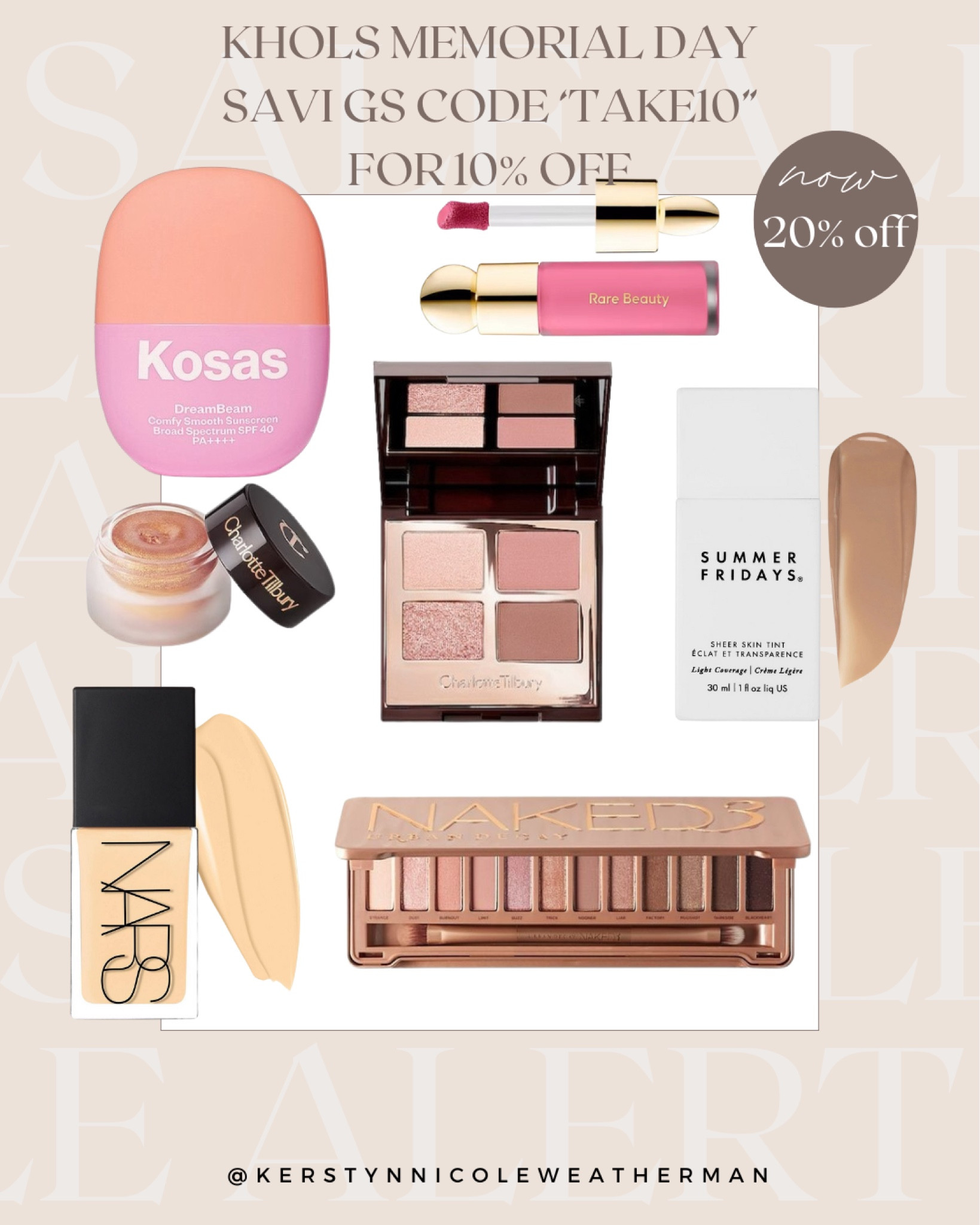 Kohl's Memorial Day savings!

Y’all can get $10 off $25 with code TAKE10. Valid 5/23-5/27!

Linked my faves! ✨💓💄

#LTKBeauty #LTKSaleAlert #LTKU