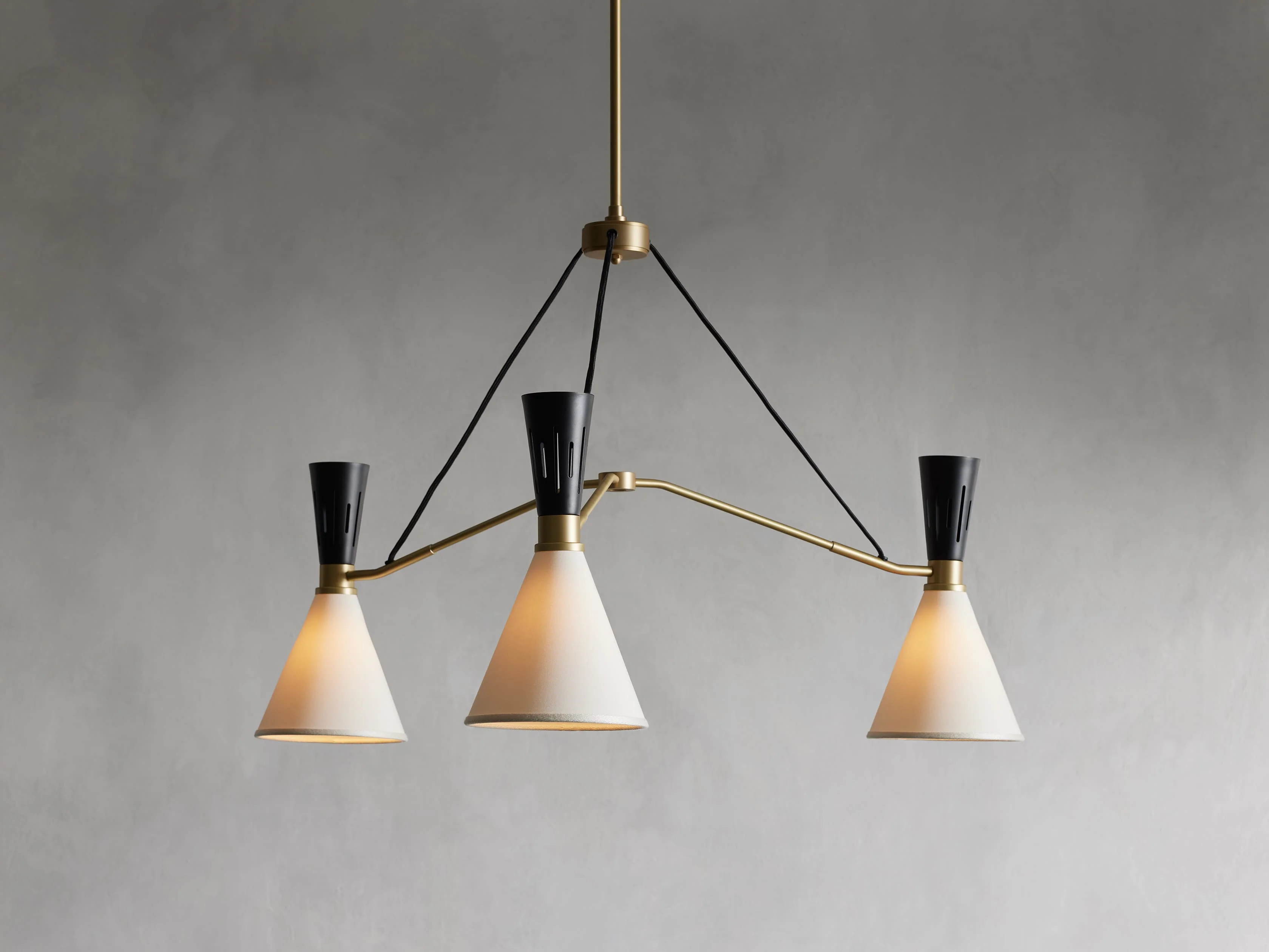 Ramsey 3 Light Round Chandelier | Arhaus