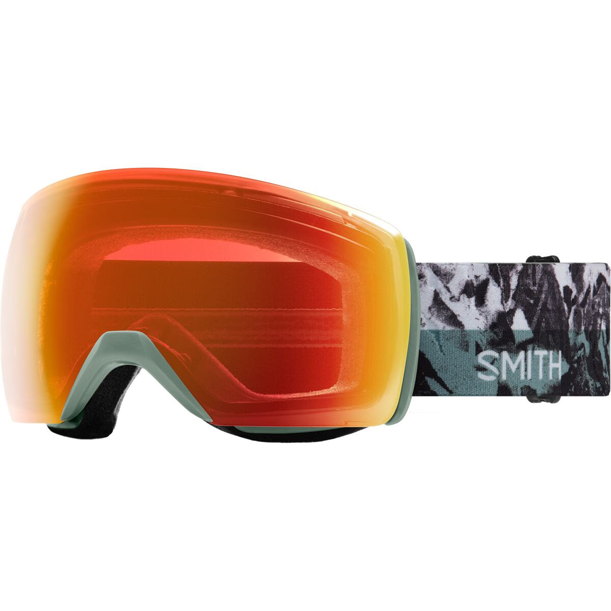Smith Skyline XL ChromaPop Goggles Sage Brush Paste Up, One Size | Backcountry