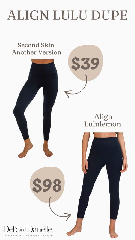 The BEST Lululemon dupe for Align leggings! 

Align leggings dupe, Lululemon dupe, lulu dupes, dupe, save or splurge, Lulu leggings dupe, Lululemon, Deb and Danelle 

#LTKfit #LTKsalealert #LTKstyletip