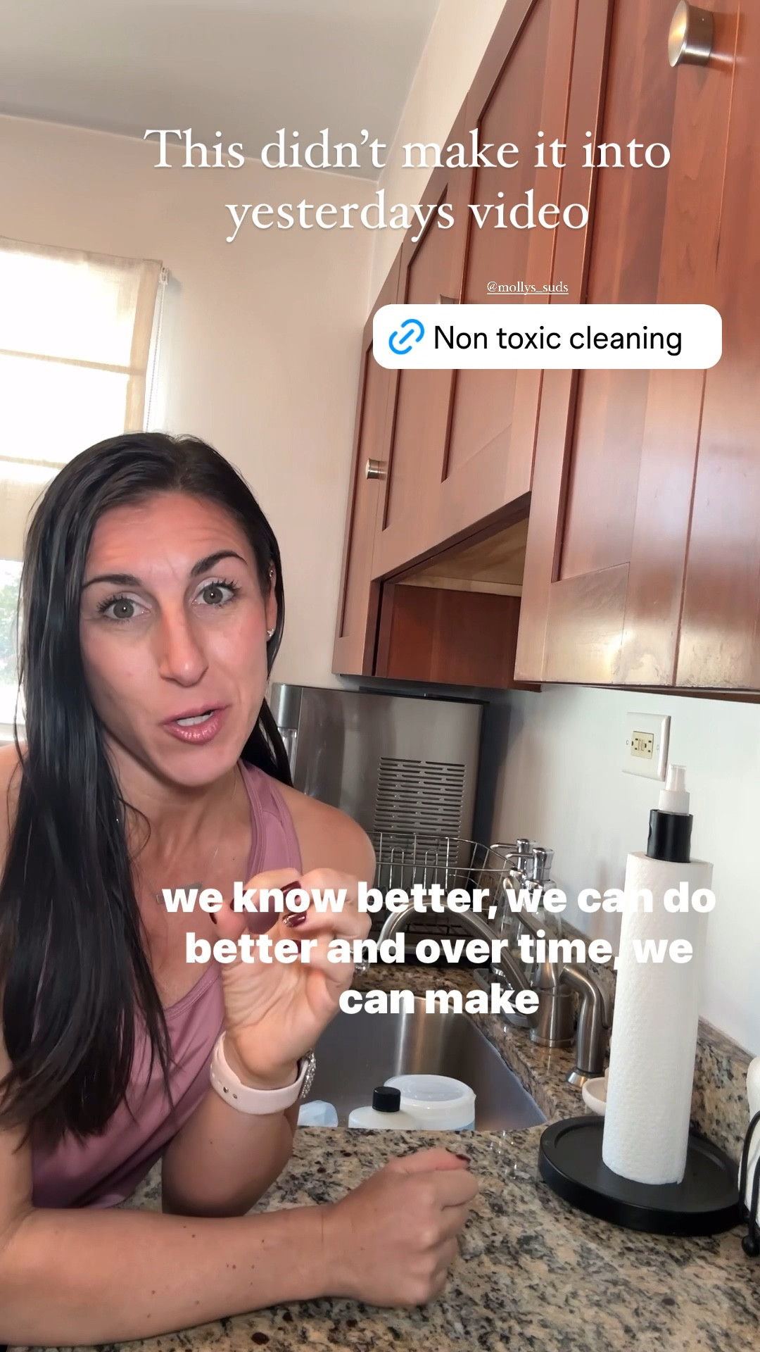 Non toxic cleaning 🧼 full video on IG #nontoxic 

#LTKVideo #LTKOver40 #LTKHome