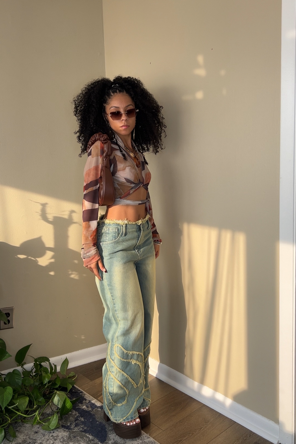 top: Size S; Jeans: Size 0 

#LTKSaleAlert #LTKStyleTip #LTKSeasonal