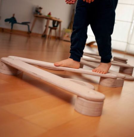 Toddler Balance Beam Set, Montessori Baby Toys 

Boost your child’s learning ability through physical training at school or home with safe, fun, and thoughtfully designed toys just like these balance beams here!

This balance beam set is made from the finest quality birch wood, this balance beam set not only strengthens the balancing skills of kids but greatly improves learning. 

This innovative balance board set for kids is an open-ended learning toy to improve your kid’s posture, balance, and hand-eye coordination skills. 
It stimulates the vestibular system which is of great importance for general development & learning.

It’s a multipurpose board to be used as a balance beam, balance board, or stepping stool. 
Your little ones will be ready to play with the toddler wooden toys while they crawl and when they start to walk.  

#LTKbump #LTKGiftGuide #LTKkids