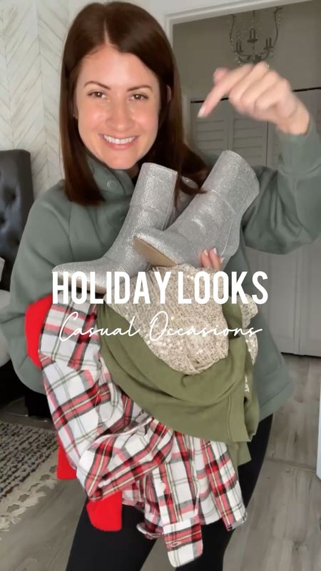 Holiday Looks | Casual Occasion Edition 

#walmartpartner
@walmartfashion 
#walmartfashion

#LTKstyletip #LTKHoliday #LTKSeasonal