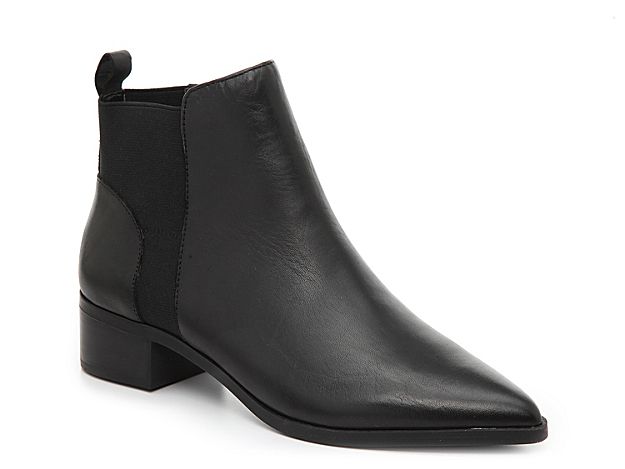 Crown Vintage Afessa Bootie - Women's - Black Leather | DSW