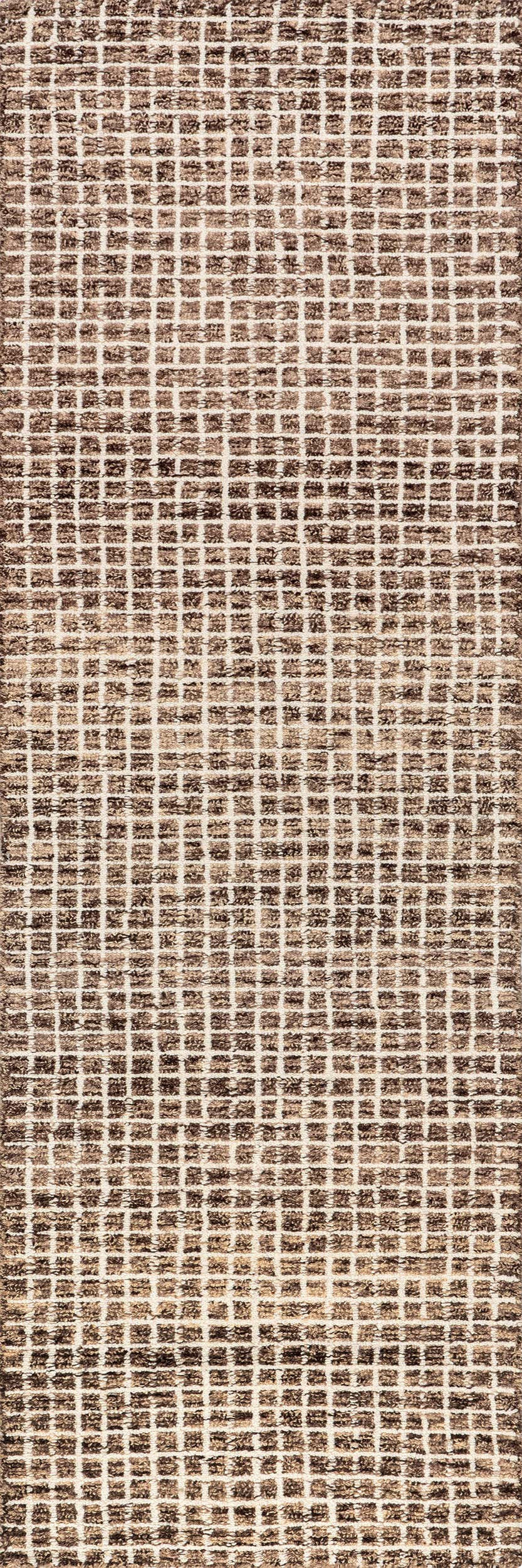 Color: BrownMelrose Checked Rug | Brown Brown swatchMelrose Checked Rug | Grey Grey swatchMelrose... | Rugs USA