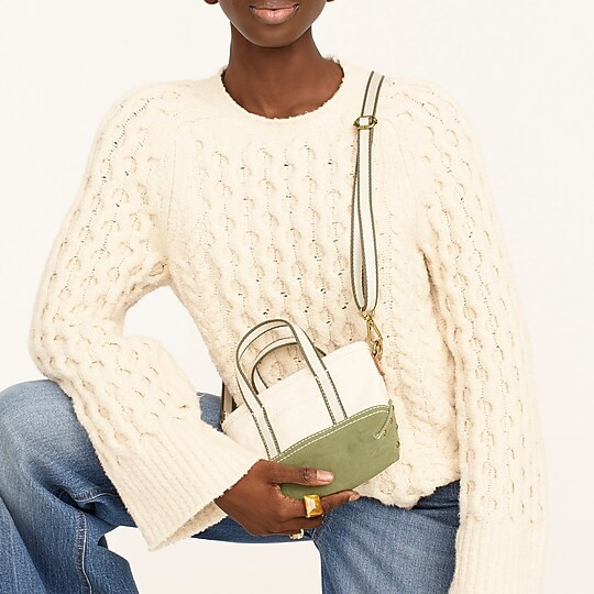 Mini Montauk tote with drawstring closure | J. Crew US