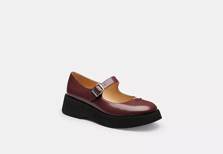 Coach Outlet Vickie Mary Jane - Red, Size: 9.5 | Coach Outlet US