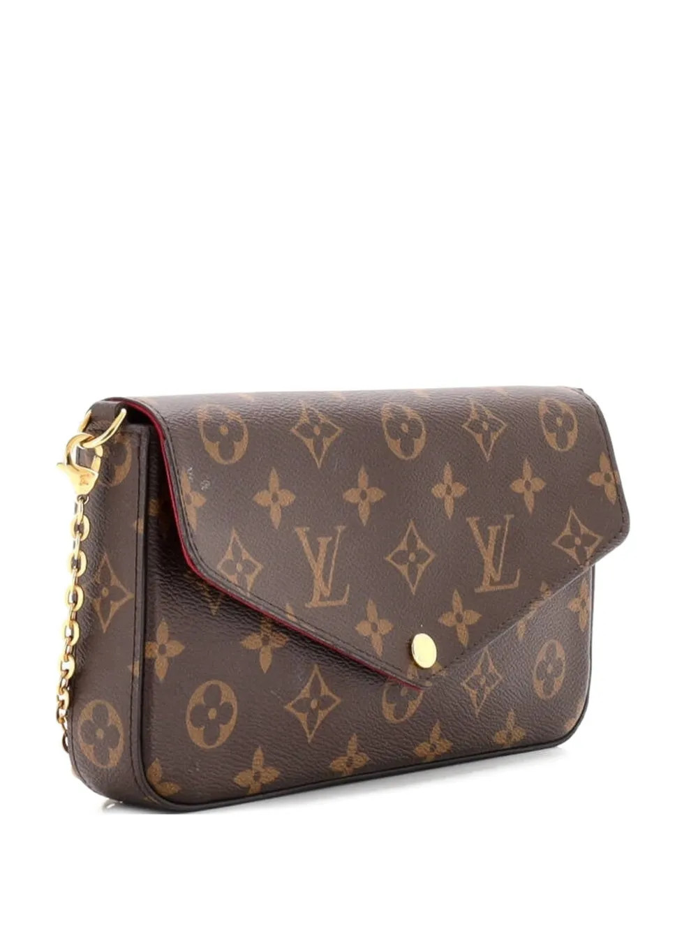 Felicie Pochette Monogram Canvas crossbody bag | Farfetch Global