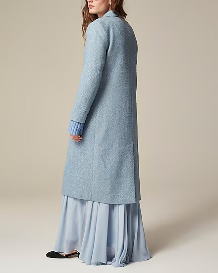 Palais double-breasted coat in herringbone | J. Crew US