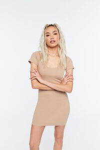 Ribbed Mini T-Shirt Dress | Forever 21 (US)