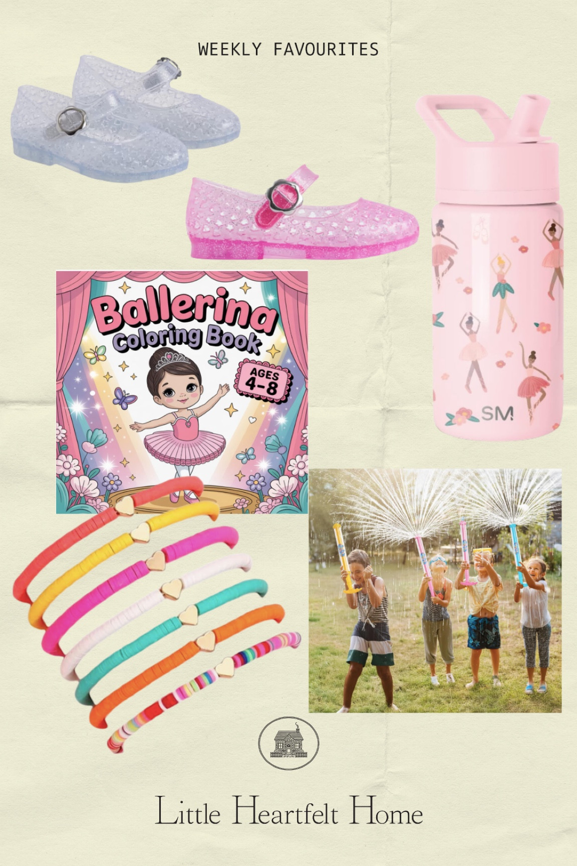 Weekly favourites ✨

A mix of ballet-inspired finds, summer fun, and a little nostalgia with those jelly shoes 🤍

#LTKkids #LTKcanada #LTKhome