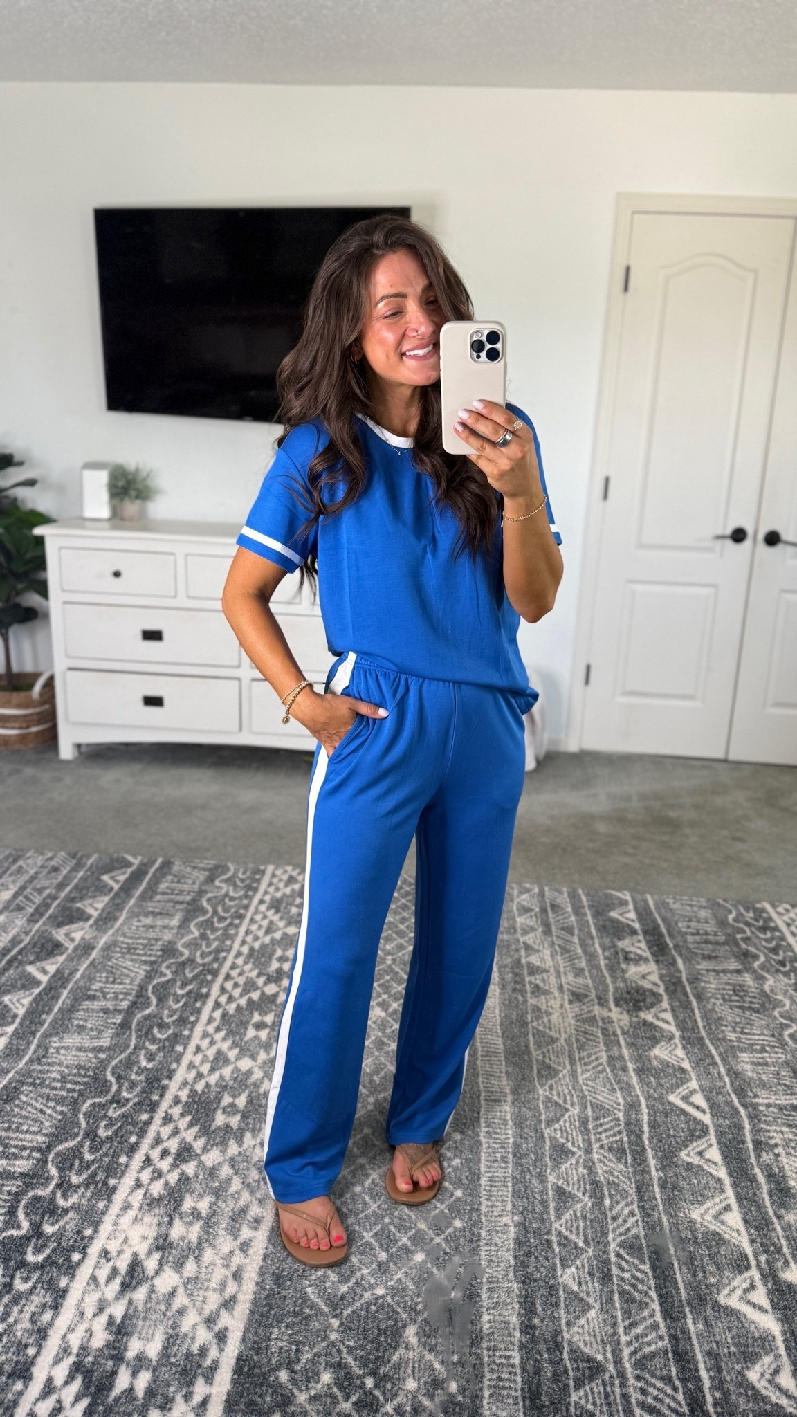 Comfiest set ever!! Wear as separates all year 🤌 perfect for travel! Currently on Limited time deal!! TTS and comes in other colors

#LTKootd #LTKSaleAlert #LTKTravel