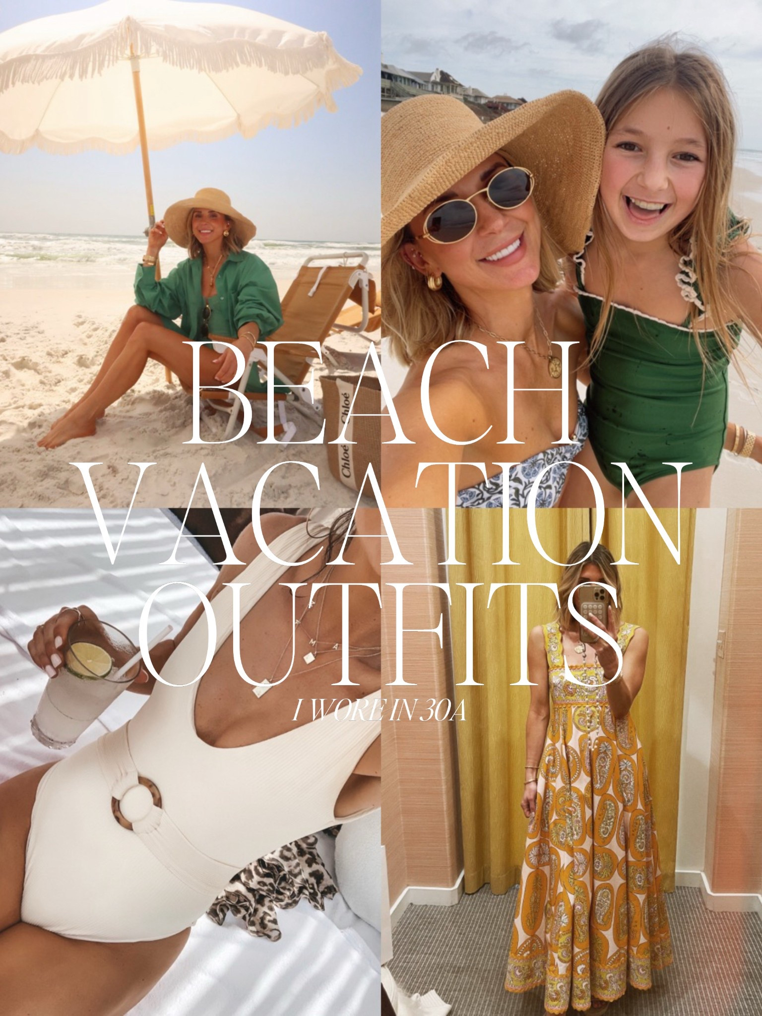 Recent beach vacation outfits I've worn. 

#LTKSwim #LTKTravel