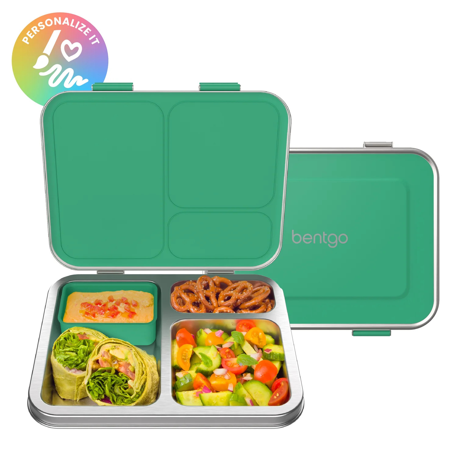 Bentgo\u00ae Kids Stainless Steel Lunch Box | Lunch Box For Kids | Bentgo