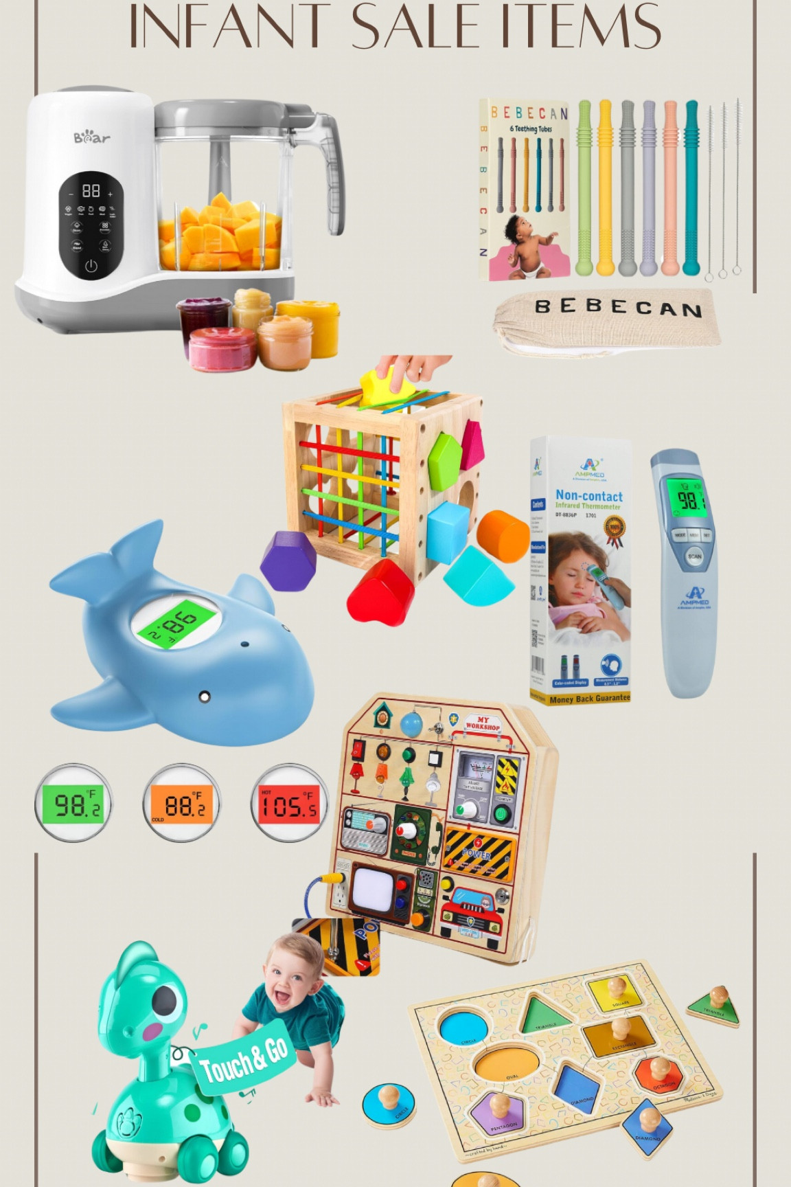 Infant items on sale at Amazon! So many good sales happening, perfect for early Christmas shopping!


Baby food maker, teething sticks, activity cube, baby activity cube, baby thermometer, activity board, baby activity board, baby activities, baby peg board, baby toys, baby toys on sale

#LTKBaby #LTKSaleAlert #LTKHoliday