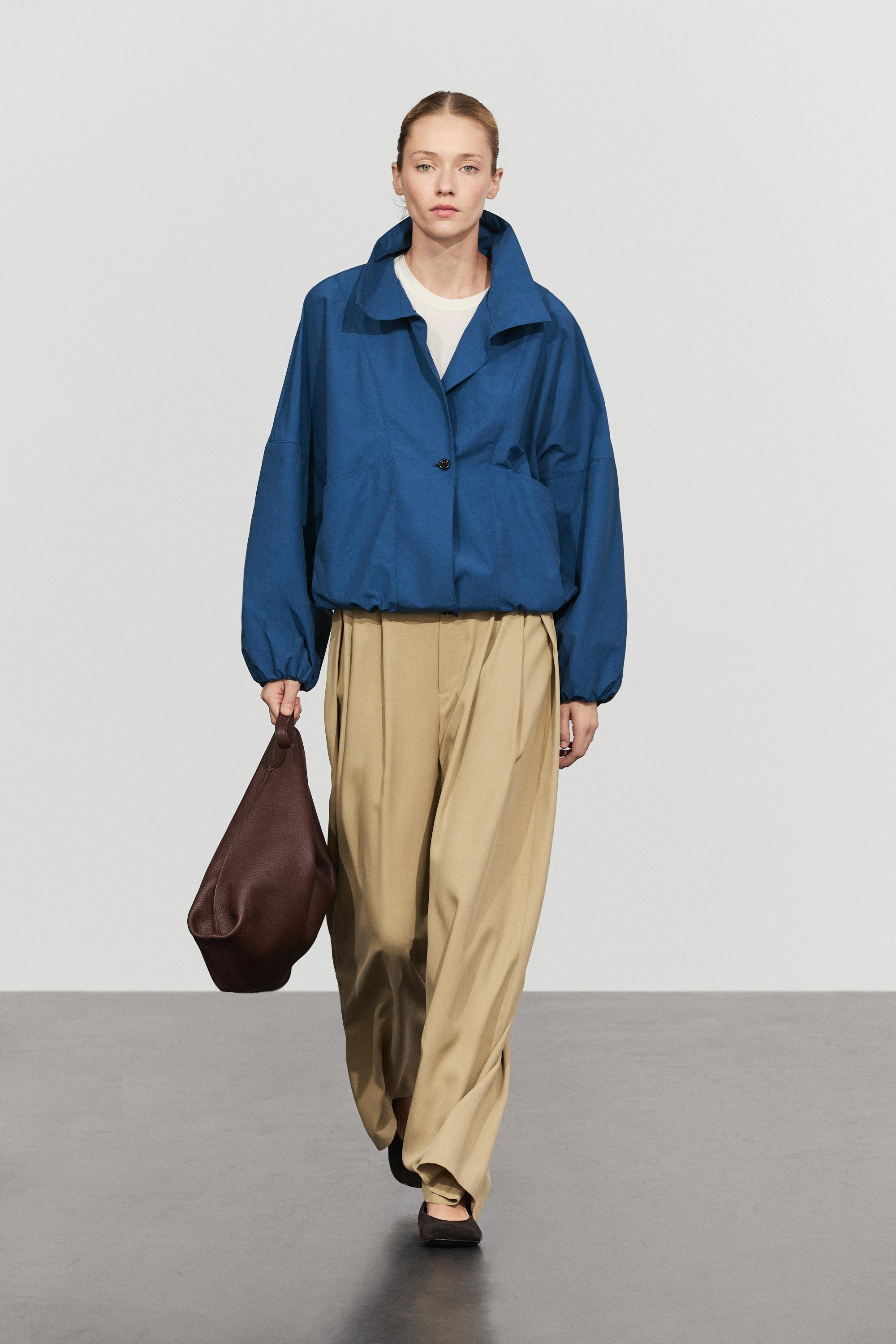 Technical puff bomber jacket | Massimo Dutti UK