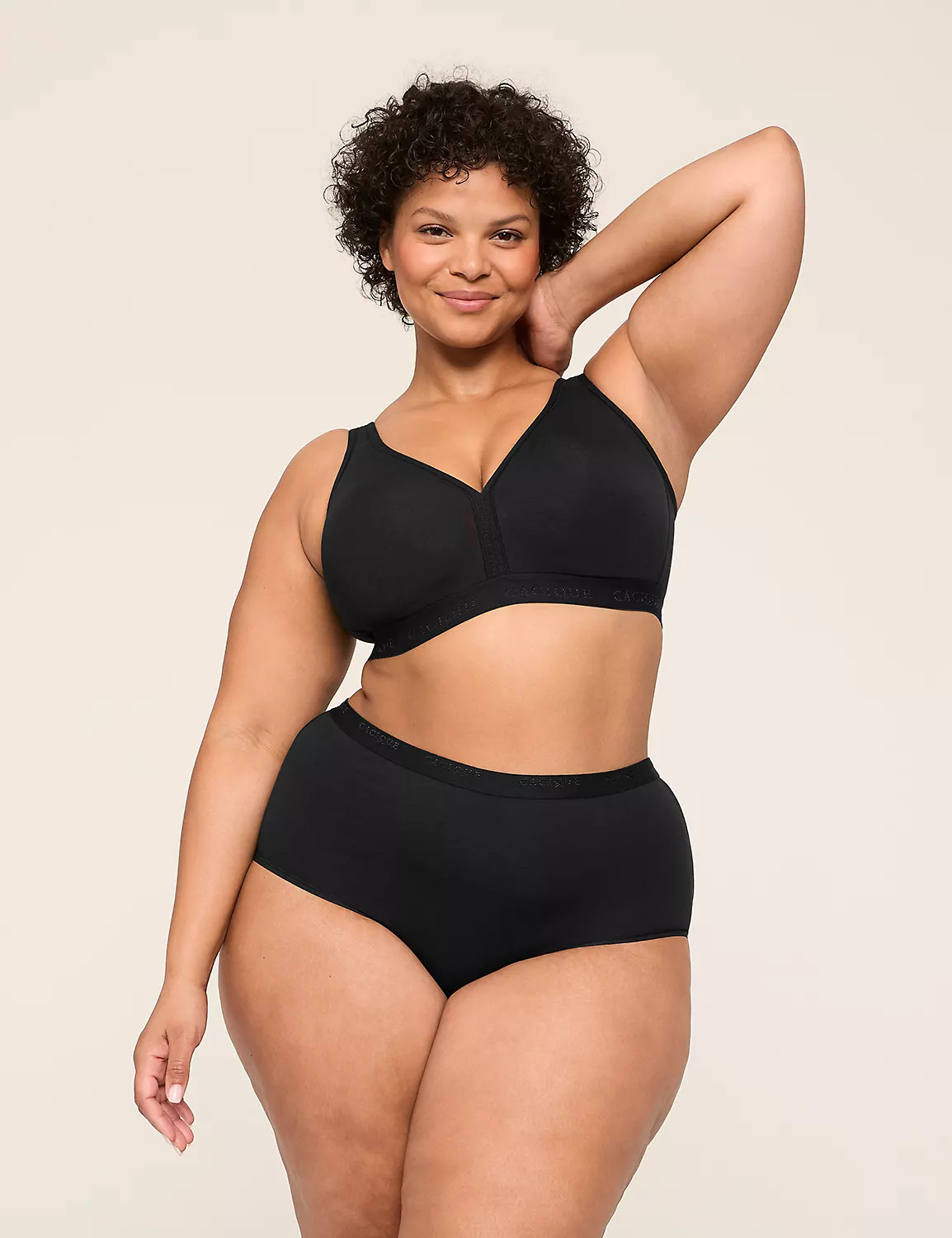 Cotton Lightly Lined No-Wire Bra | LaneBryant | Lane Bryant (US)