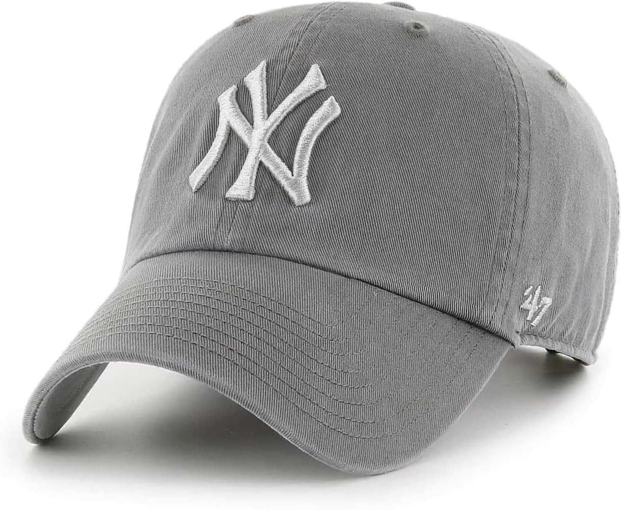 '47 New York Yankees Primary Logo Ballpark Clean Up Dad Hat Baseball Cap - Multiple Colors | Amazon (US)