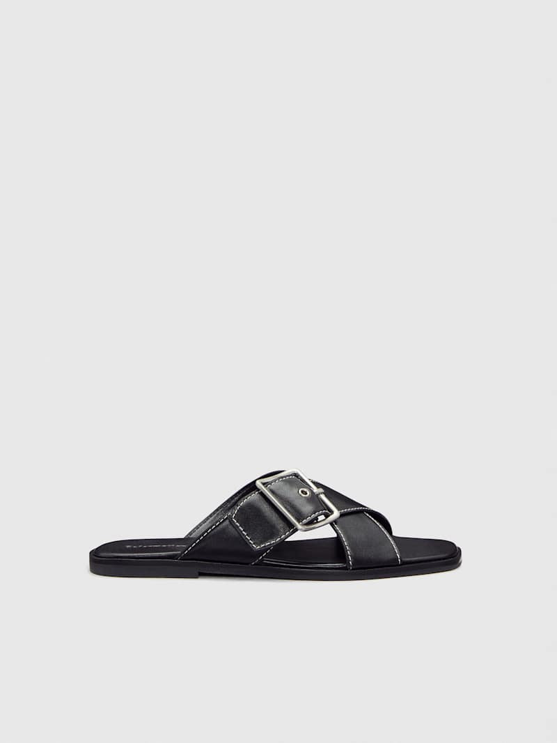 Etta Flat Sandal | Reformation (Global)