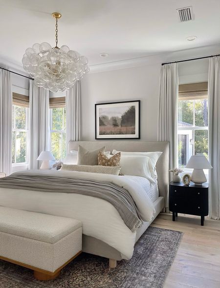 My white linen curtains from TwoPages are 15% off through today!

Bedroom, bedroom decor, bedroom rug, Amber Lewis rug, wall art, collection prints, white bedding, Talia chandelier, black nightstands, king bed, end of bed, bench, storage ottoman, boucle ottoman 

#LTKsalealert #LTKhome #LTKCyberWeek
