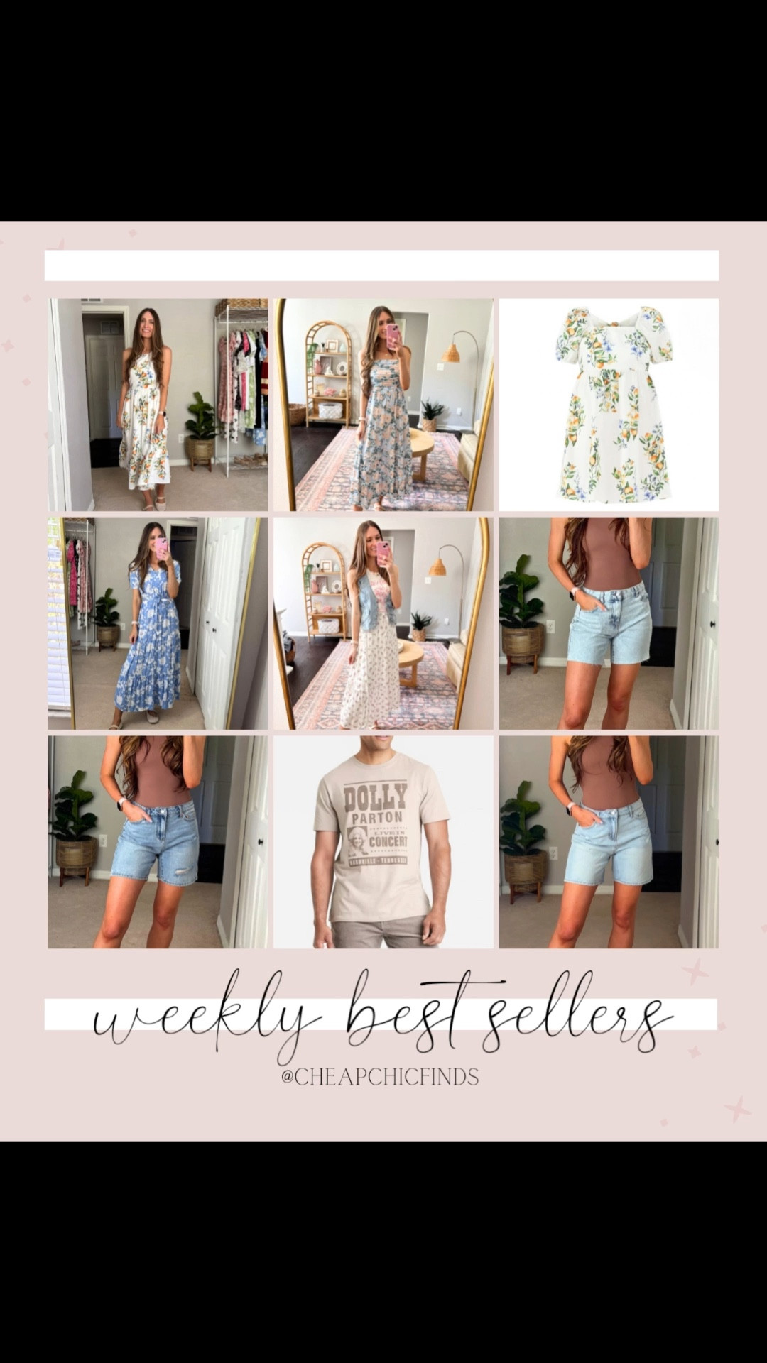 Last weeks best sellers!!

Walmart spring dresses. Amazon spring dress. Walmart denim shorts. Target graphic tees.

#LTKSeasonal #LTKFindsUnder50