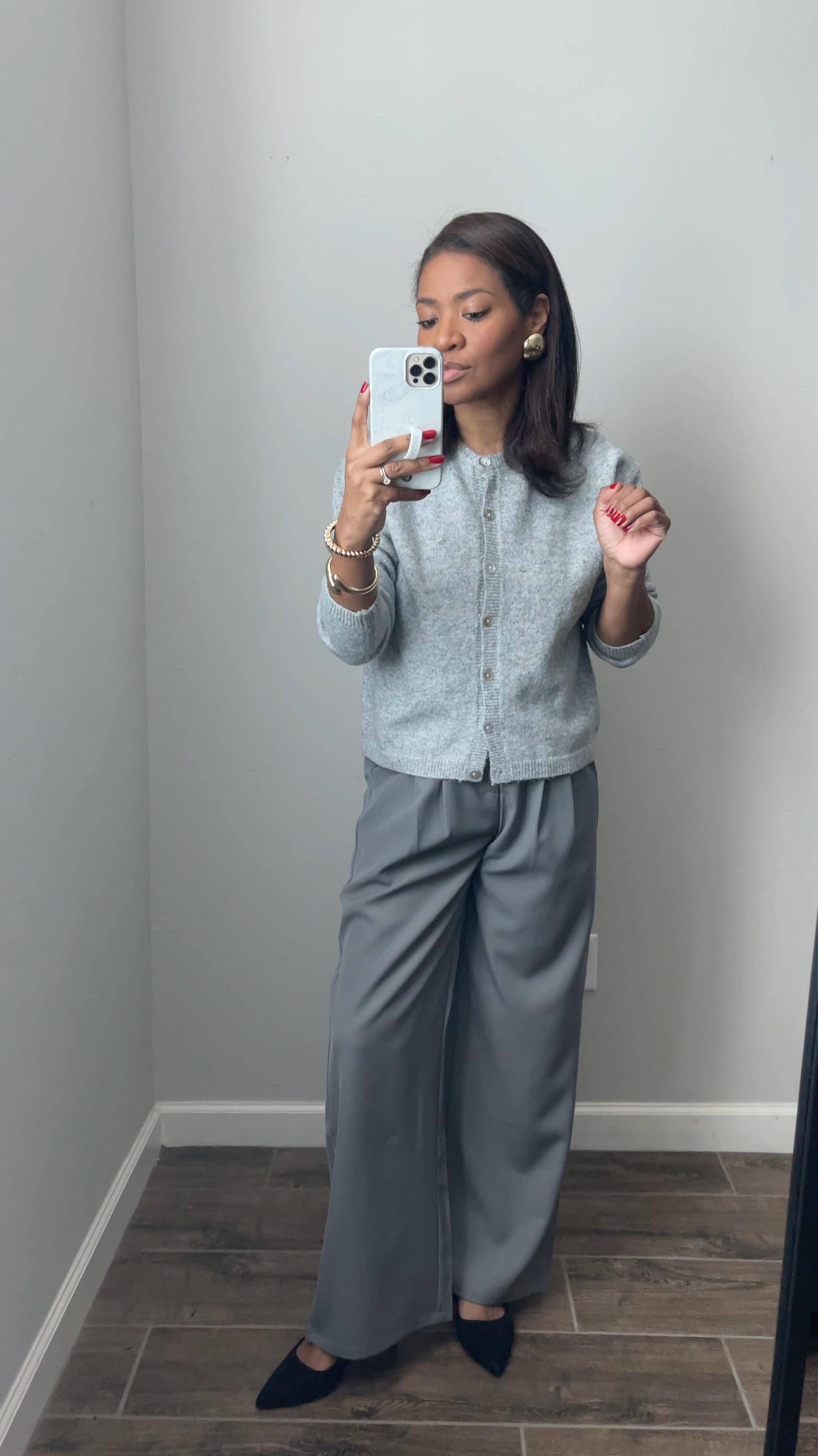 Today’s OOTD. Love these work pants from Amazon!

#LTKFindsUnder100 #LTKWorkwear #LTKFindsUnder50