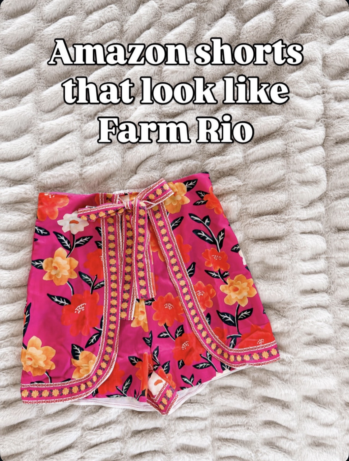 Amazon shorts that look just like Farm Rio 🌸 run tts 

#LTKOver40 #LTKMothersDay #LTKSeasonal
