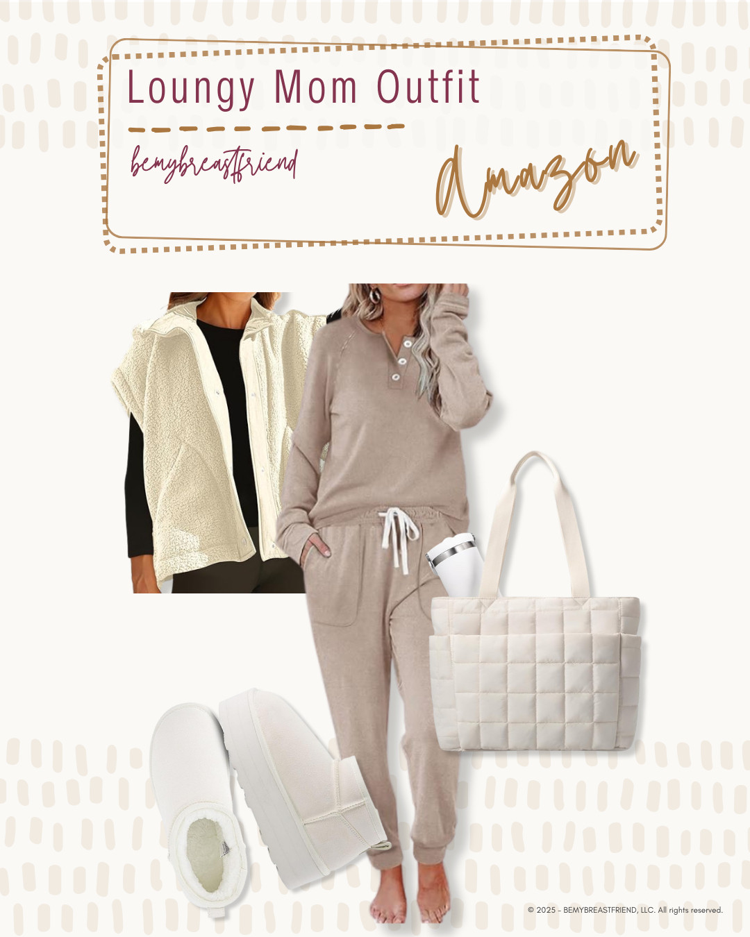 Amazon | Loungy Mom Outfit 

 #LTKootd #LTKmomlife #LTKSeasonal
